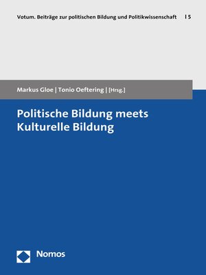 cover image of Politische Bildung meets Kulturelle Bildung